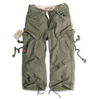 Trousers Shorts ENGINEER VINTAGE 3/4 OLIVE