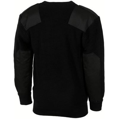 Sweater BW breast pocket BLACK