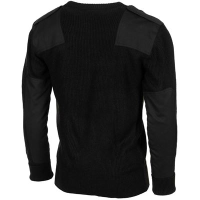 Sweater BW breast pocket BLACK