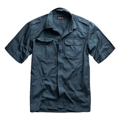 M65 BASIC shirt with short sleeves BLUE