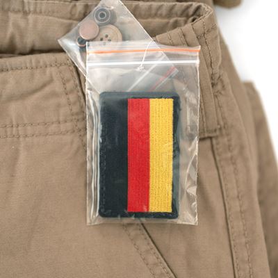 Shorts AIRBORNE VINTAGE with patch KHAKI
