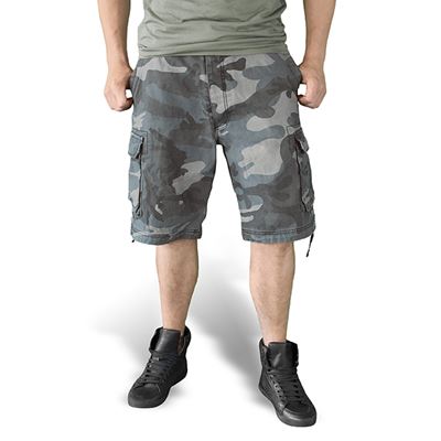 Trousers Shorts VINTAGE NIGHT CAMO