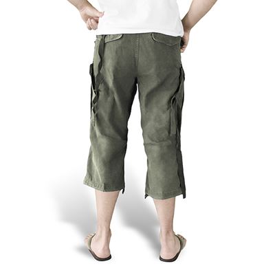 Trousers Shorts ENGINEER VINTAGE 3/4 OLIVE