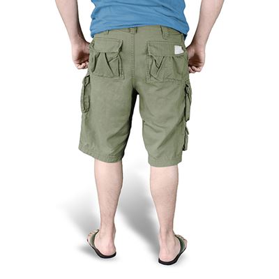 Trousers Shorts OLIVE TROOPER