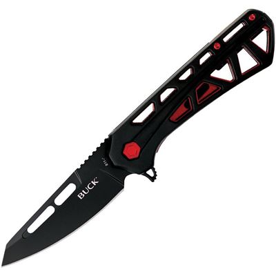 Folding Knife TRACE OPS tanto BLACK/RED