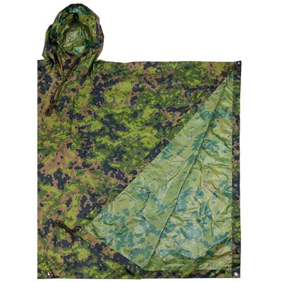 Poncho typ US rip-stop 144x223 cm M05 tarn