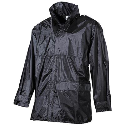Jacket waterproof PVC BLACK