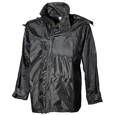 Jacket waterproof PVC BLACK