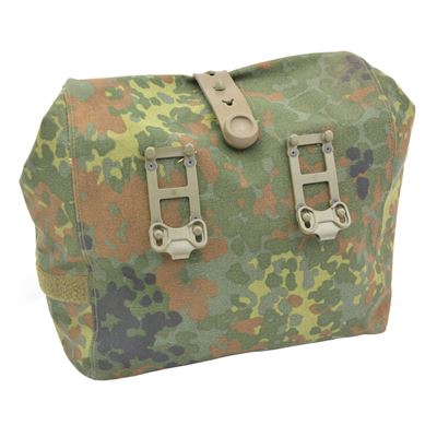 Pouch BW for gas mask FLECKTARN used