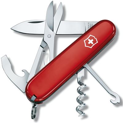 Knive pocket COMPACT red