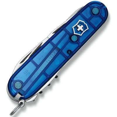 Pocket Knife BLUE CLIMBER transparent