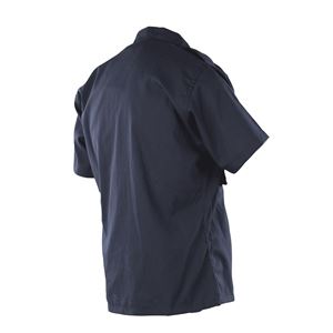 Bussiness short sleeve shirt rip-stop BLUE