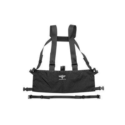 MOLLE PALS chest rig lightweight 600D webbing BLACK INVADERGEAR 1010737-06 2