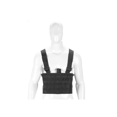 MOLLE PALS chest rig lightweight 600D webbing BLACK INVADERGEAR 1010737-06 5