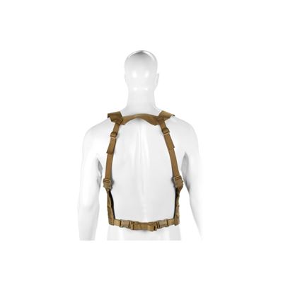 MOLLE PALS chest rig lightweight 600D COYOTE INVADERGEAR 1010737-30 6