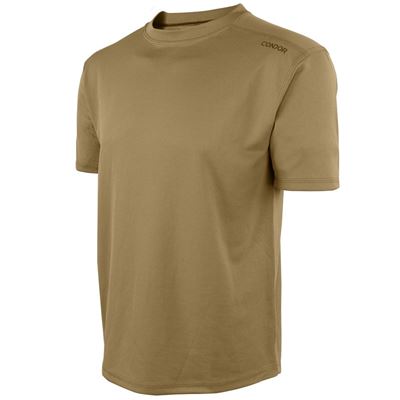 MAXFORT Short Sleeve Training Top - T-Shirt TAN