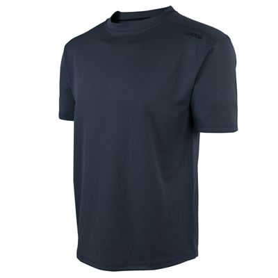 MAXFORT Short Sleeve Training Top - T-Shirt NAVY