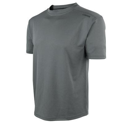 MAXFORT Short Sleeve Training Top - T-Shirt GRAPHITE