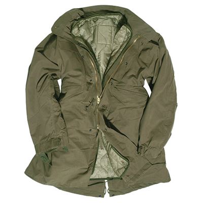 Jacket U.S. M-51 fishtail with insert Green