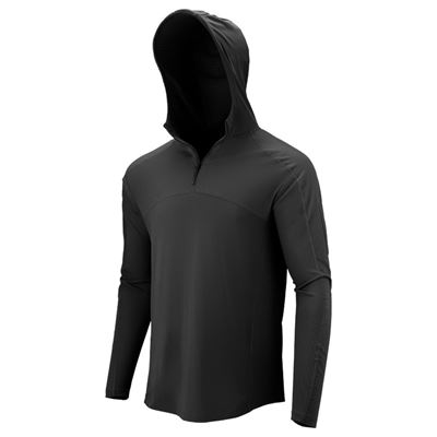 Long sleeve tactical T-shirt TRIDENT BLACK