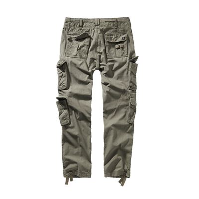 Pants vintage PURE SLIM FIT OLIVE BRANDIT 1016-01 5