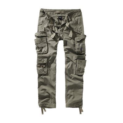 Pants vintage PURE SLIM FIT OLIVE