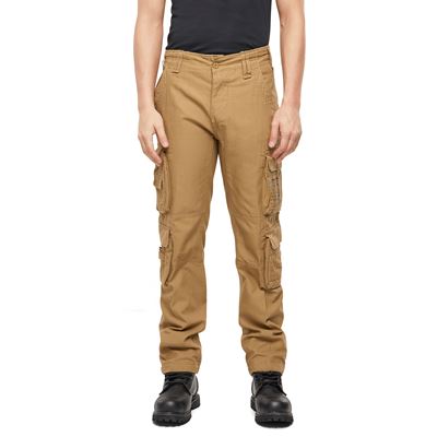 Pants vintage PURE SLIM FIT BEIGE BRANDIT 1016-03 3