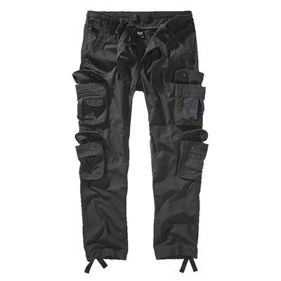 Pants vintage PURE SLIM FIT ANTHRACITE