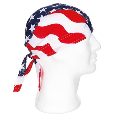Scarf headwrap Western Flag USA