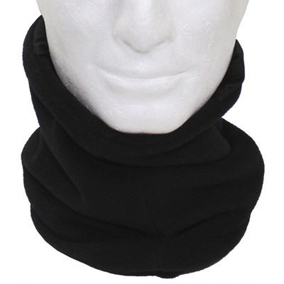 FLEECE neckerchief BLACK