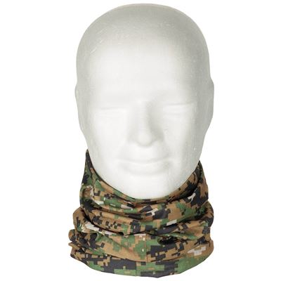 Polyester scarf DIGITAL WOODLAND