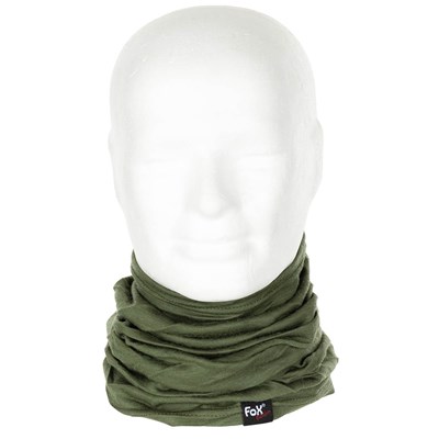 Multifunctional scarf MERINO LITE OLIV