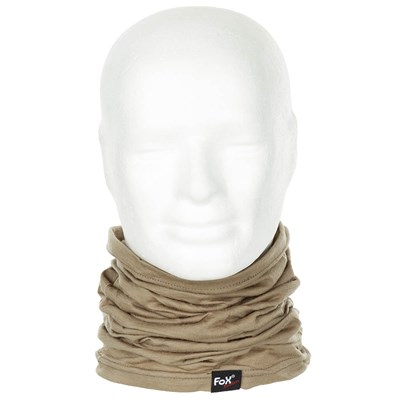 Multifunctional scarf MERINO LITE COYOTE