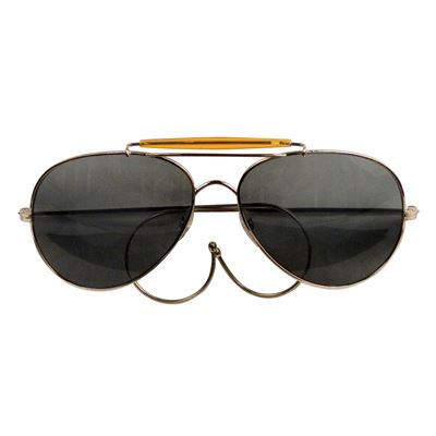 Aviator Air Force Style Sunglasses SMOKE
