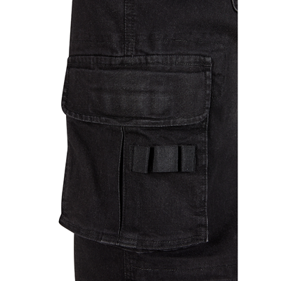 Pants Denim CARGO BLACK