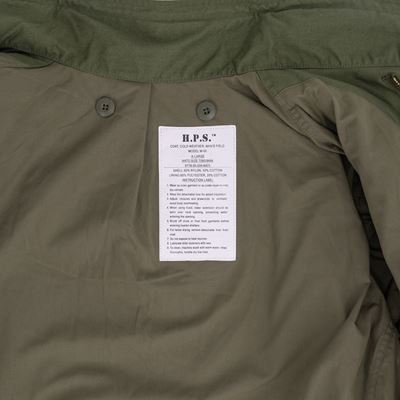 US model M-65 H.P.S. NYCO GREEN parka jacket  1030801 7