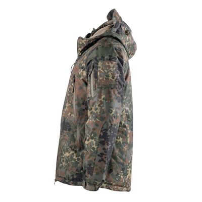 Winter jacket with hood ECW Level 7 FLECKTARN