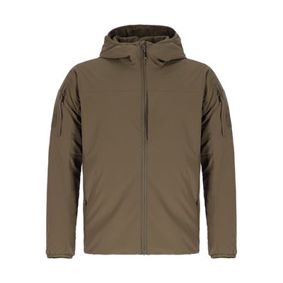 Insulated Level 4 hooded winter jacket RAL 7013