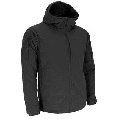 Insulated Level 4 Hooded Winter Jacket – ČERNÁ