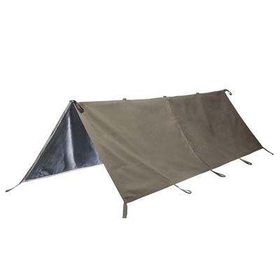 Bivouac sheet 155 x 275 cm BW SpezKr IRR RAL 7013 green