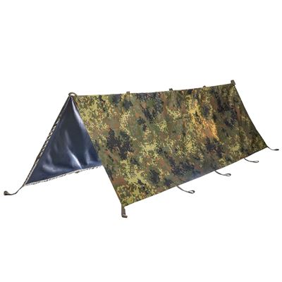 Bivouac tarpaulin 280 x 300 cm BW SpezKr IRR BW FLECKTARN