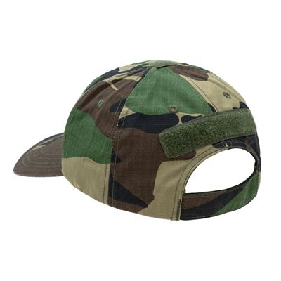 VELCRO Rip-Stop Baseball Cap WOODLAND INVADERGEAR 103399-22 2