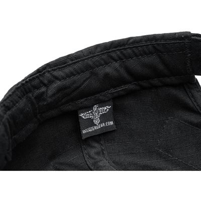 VELCRO Rip-Stop Baseball Cap BLACK INVADERGEAR 103399-60 7