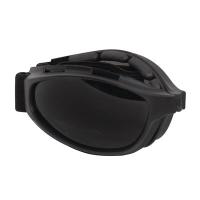 Goggles Tactical Folding BLACK