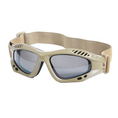 Goggles Tactical Light Brown
