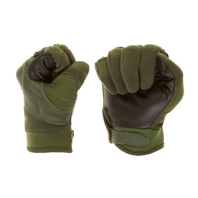 Tactical Gloves ASSAULT OLIVE DRAB INVADERGEAR 1040040-20 2