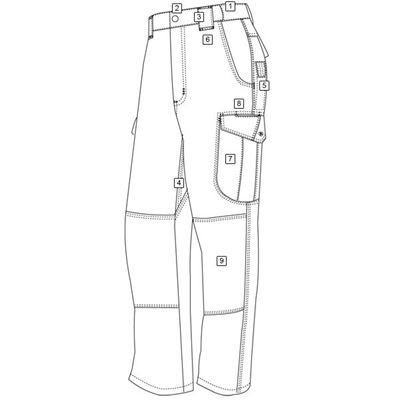 Men´s 24-7 Series® ASCENT Pants RANGER GREEN