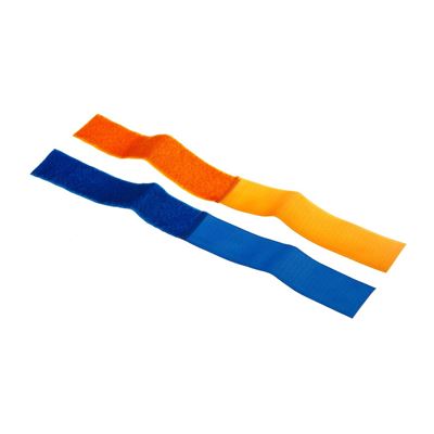 Set of player wristbands: 5 + 5 pieces BLUE / ORANGE INVADERGEAR 104104 2
