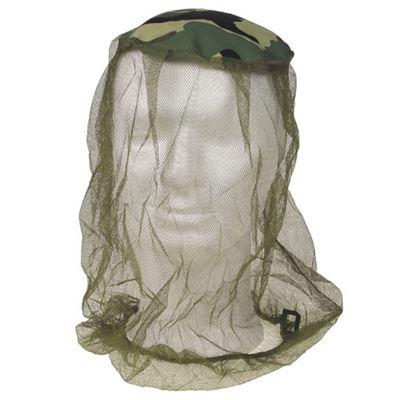 Mosquito net over the head OLIVE / WOODLAND