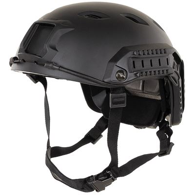 FAST paratrooper helmet kit BLACK